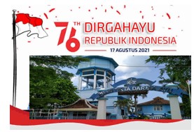 Segenap Direksi dan Keluarga Besar Perumdam Tirta Darma Ayu Ucapkan Dirgahayu RI ke 76