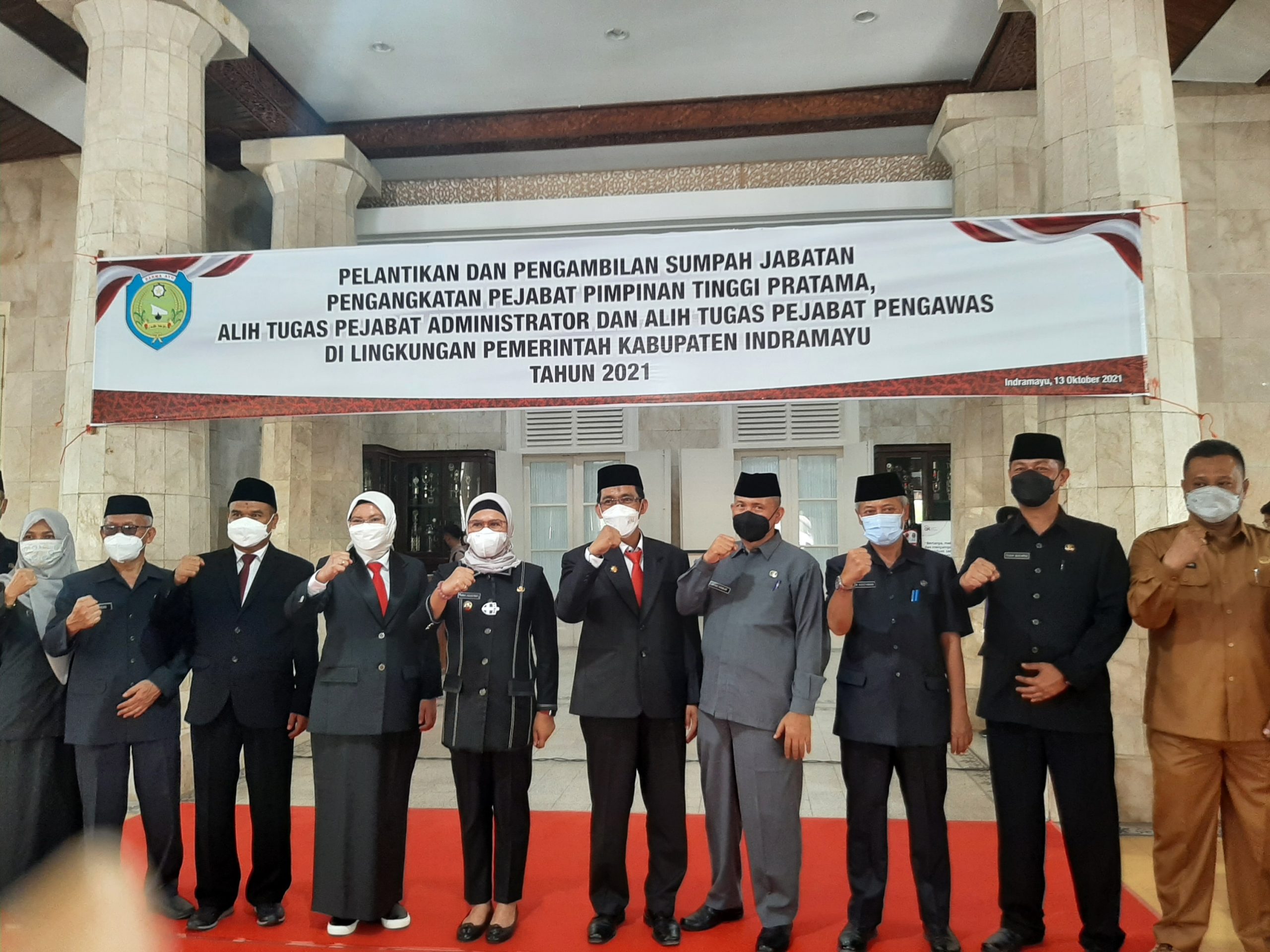 Bupati Indramayu Lantik Pejabat Isi Kekosongan Jabatan dan Alih Tugas