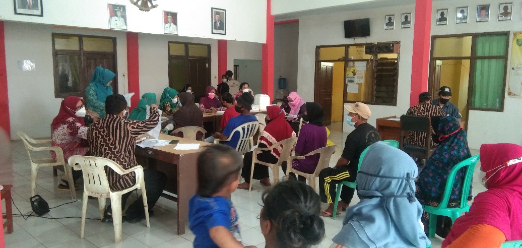 Giat Vaksinasi Desa Desa Panyindangan Wetan, Disambut Antusias Warga