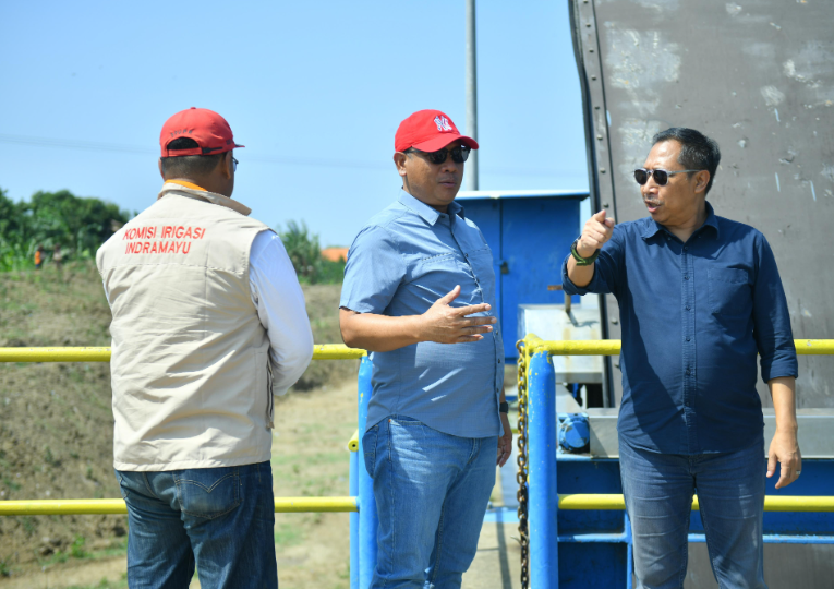 Debit Cimanuk Naik, Pjs. Bupati Indramayu Pastikan Kondisi Aman