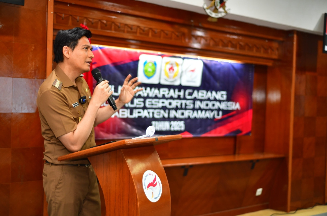 Buka Muskab ESport, Bupati Lucky Hakim Berharap Indramayu Cetak Altet Nasional