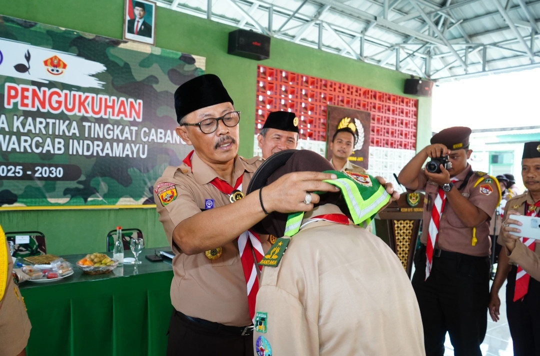 Cetak Generasi Muda Tangguh dan Kuat, Wabup Syaefudin Bangga Kehadiran Saka Wira Kartika