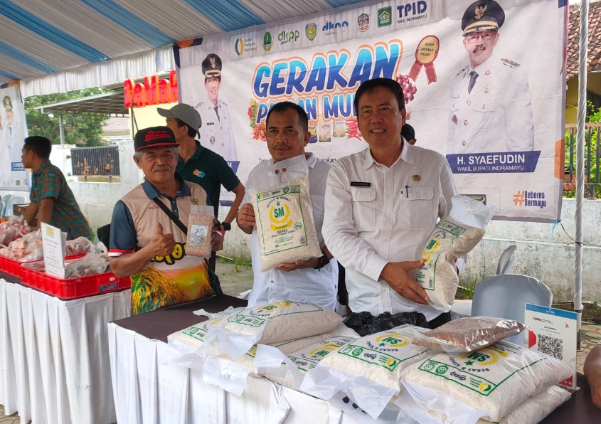 Gerakan Pangan Murah Hadir di Arahan Kidul, Pemkab Indramayu Stabilkan Harga dan Pasokan Pangan