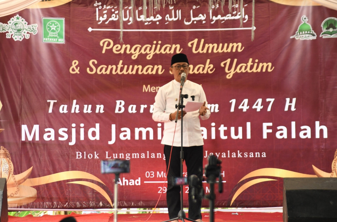 Warga Desa Jayalaksana Antusias Sambut Tahun Baru Hijriah, Wabup Syaefudin: Perkuat Keimanan Menuju Indramayu Religius