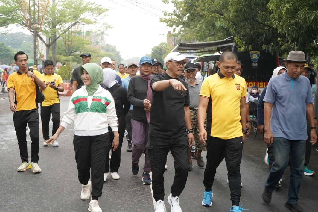 Meriah! Car Free Day Pertama di Indramayu