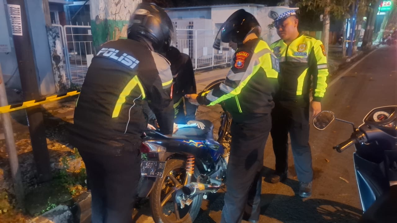 Polres Pamekasan Tindak Tegas Balap Liar dan Knalpot Brong, Puluhan Motor Diamankan