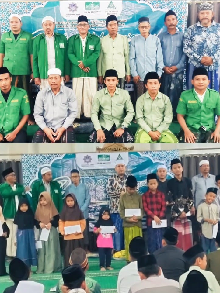 Momen 10 Muharram, GP Ansor Angsanah Bagikan Santunan dan Bingkisan kepada Anak Yatim