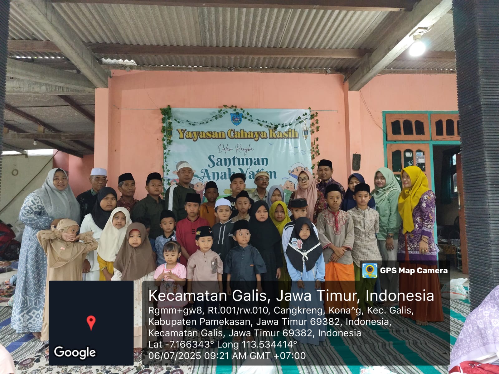 Barokah Di bulan Muharrom, Yayasan Cahaya Kasih Pamekasan Santuni Anak Yatim Sebanyak 45 Orang.