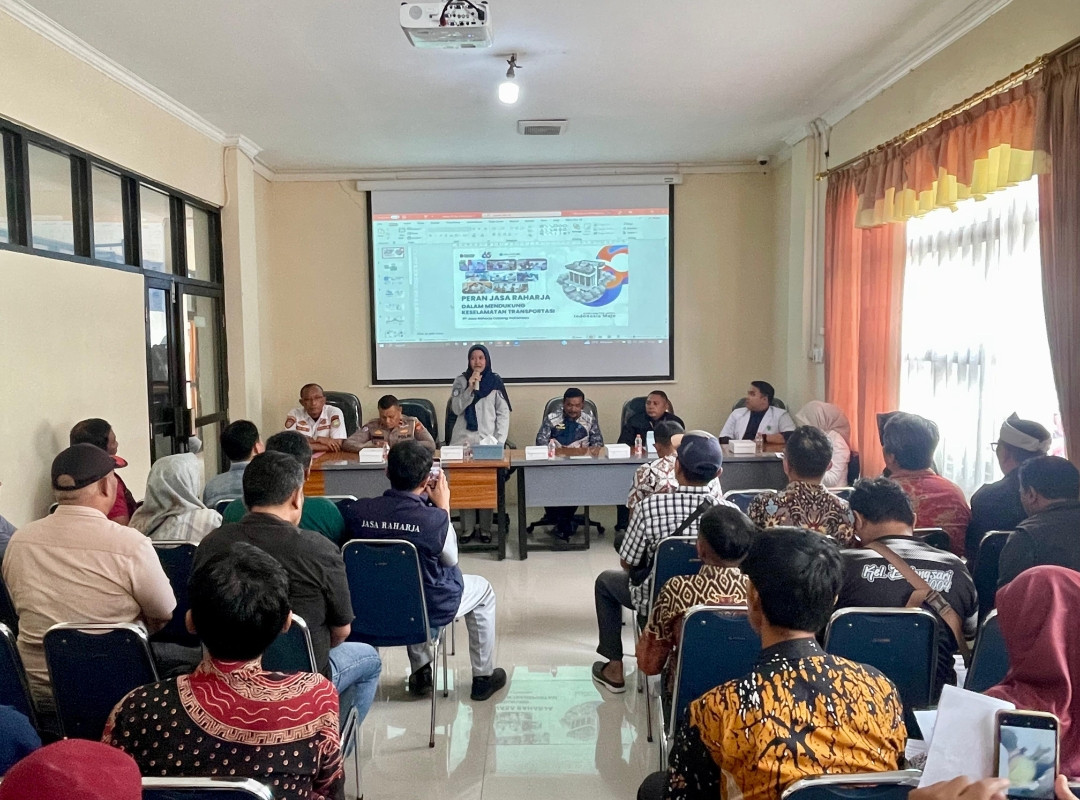 Libatkan Ketua RT, Jasa Raharja Indramayu Bentuk Agen Keselamatan Jalan Raya