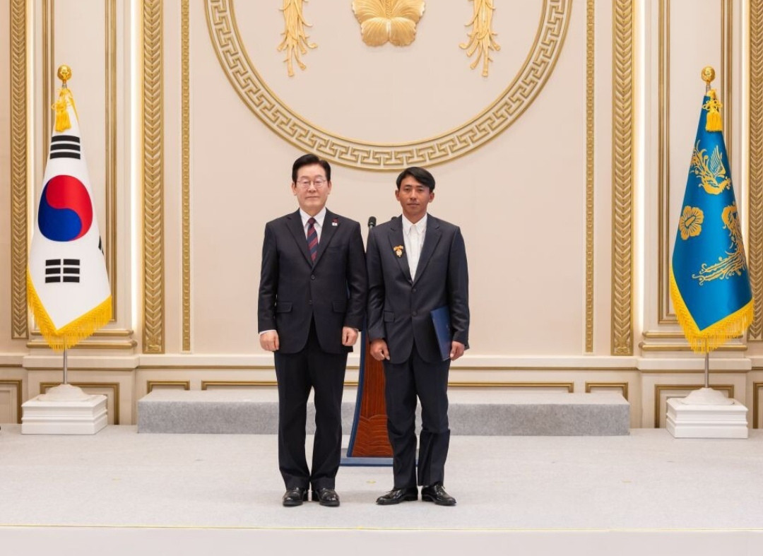 Dinilai Berjasa, PMI Asal Indramayu Terima Penghargaan Dari Presiden Korea Selatan