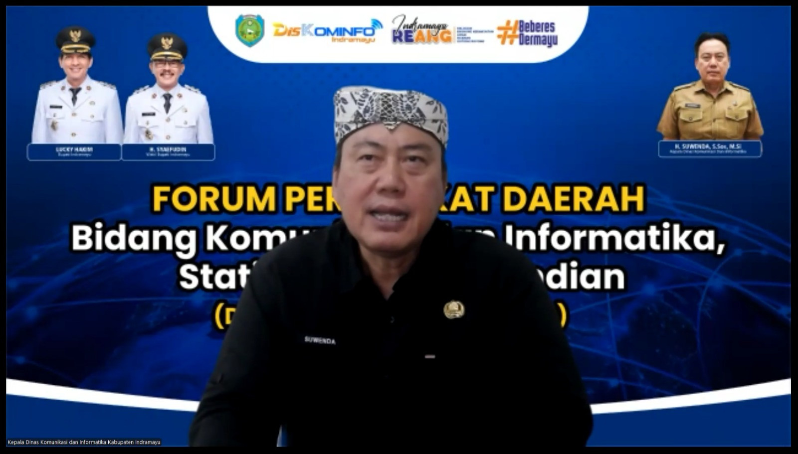 Ajang FPD Diskominfo: Suwenda Minta Integrasi Data Sektoral, SPBE dan Layanan Pengaduan Ditingkatkan