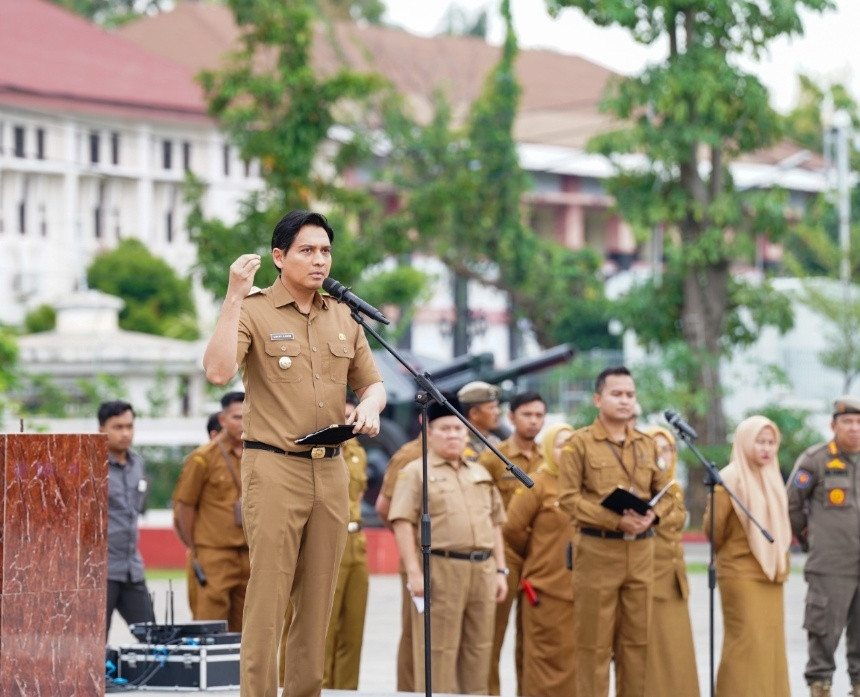 Momentum Halal Bi Halal, Bupati Lucky Hakim Minta Jajarannya Tingkatkan Pengabdian dan Pelayanan Kepada Masyarakat