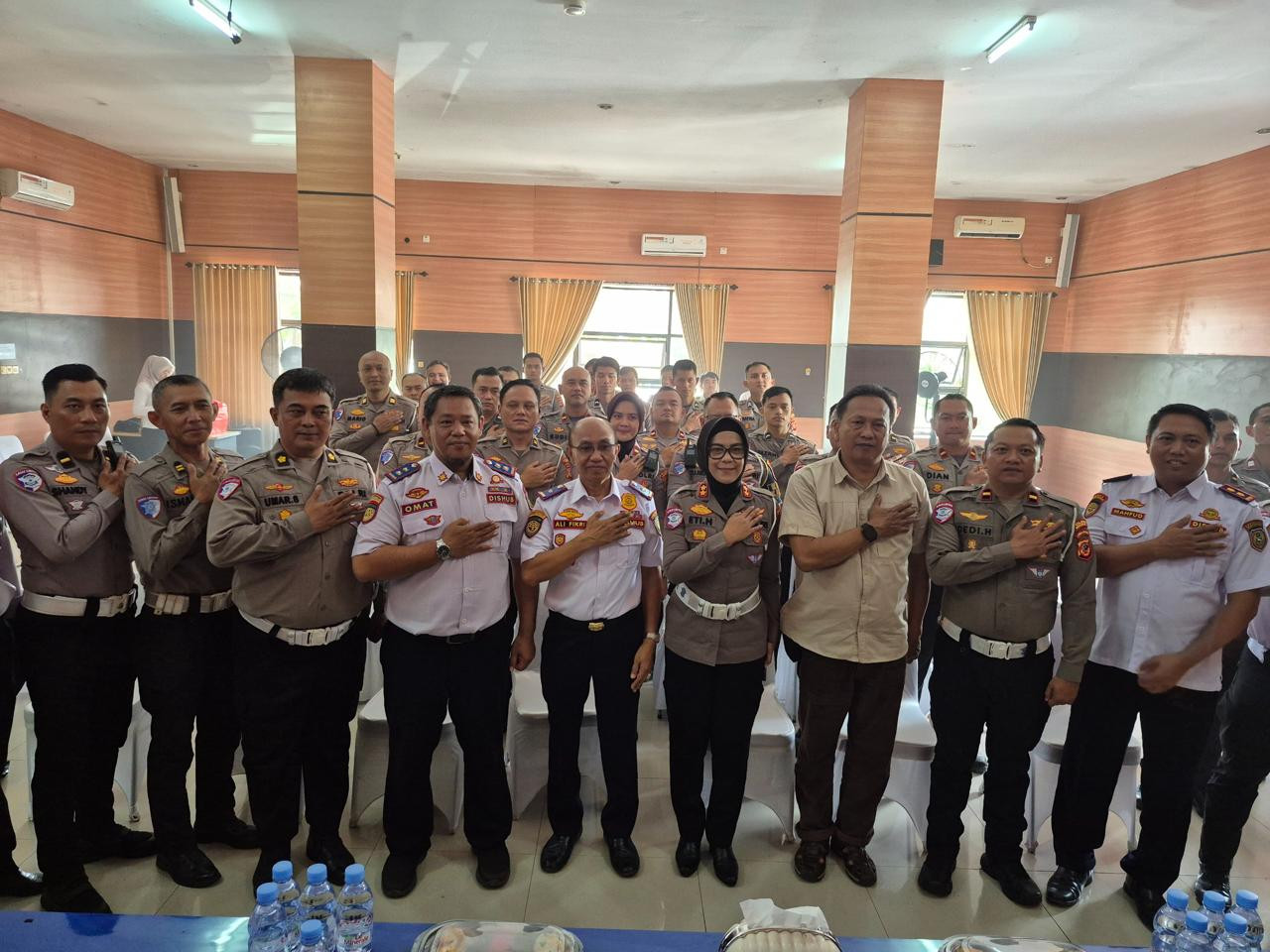 Raih Akreditasi A, Dishub Indramayu Lakukan Ramp Check Bersama Polda Jabar