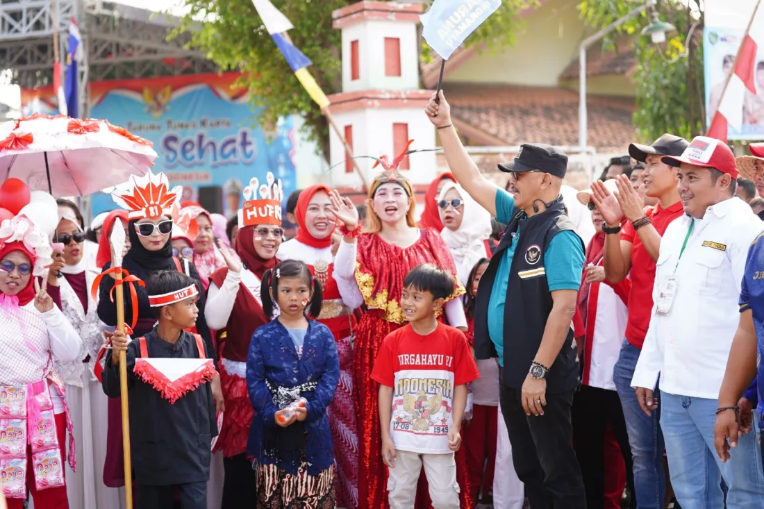 Semarak Jalan Sehat di Rambatan Wetan, Ketika Langkah Warga Menjadi Semangat Membangun Desa
