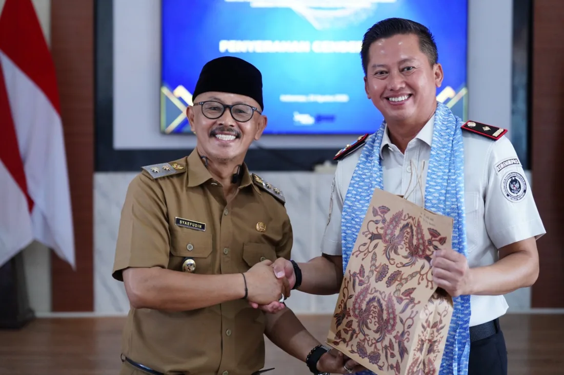 Pemkab Indramayu Sambut Pimpinan Baru Lapas Kelas IIB Indramayu